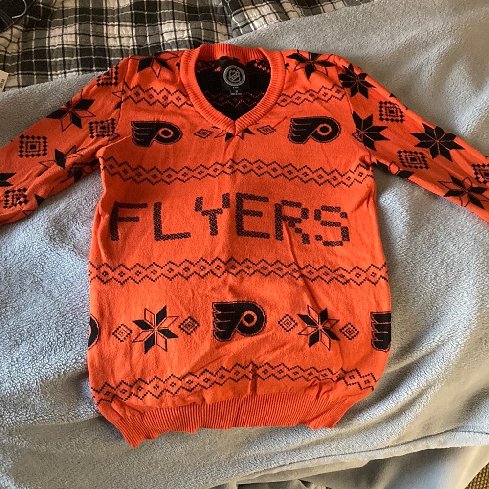 Flyers holiday ugly sweater